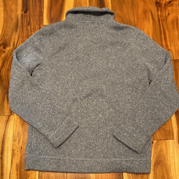 Boy’s Size L (10-12) Steel Blue Heather Cowl Neck Old Navy Sweater/Fleece-EUC - Picture 2 of 5